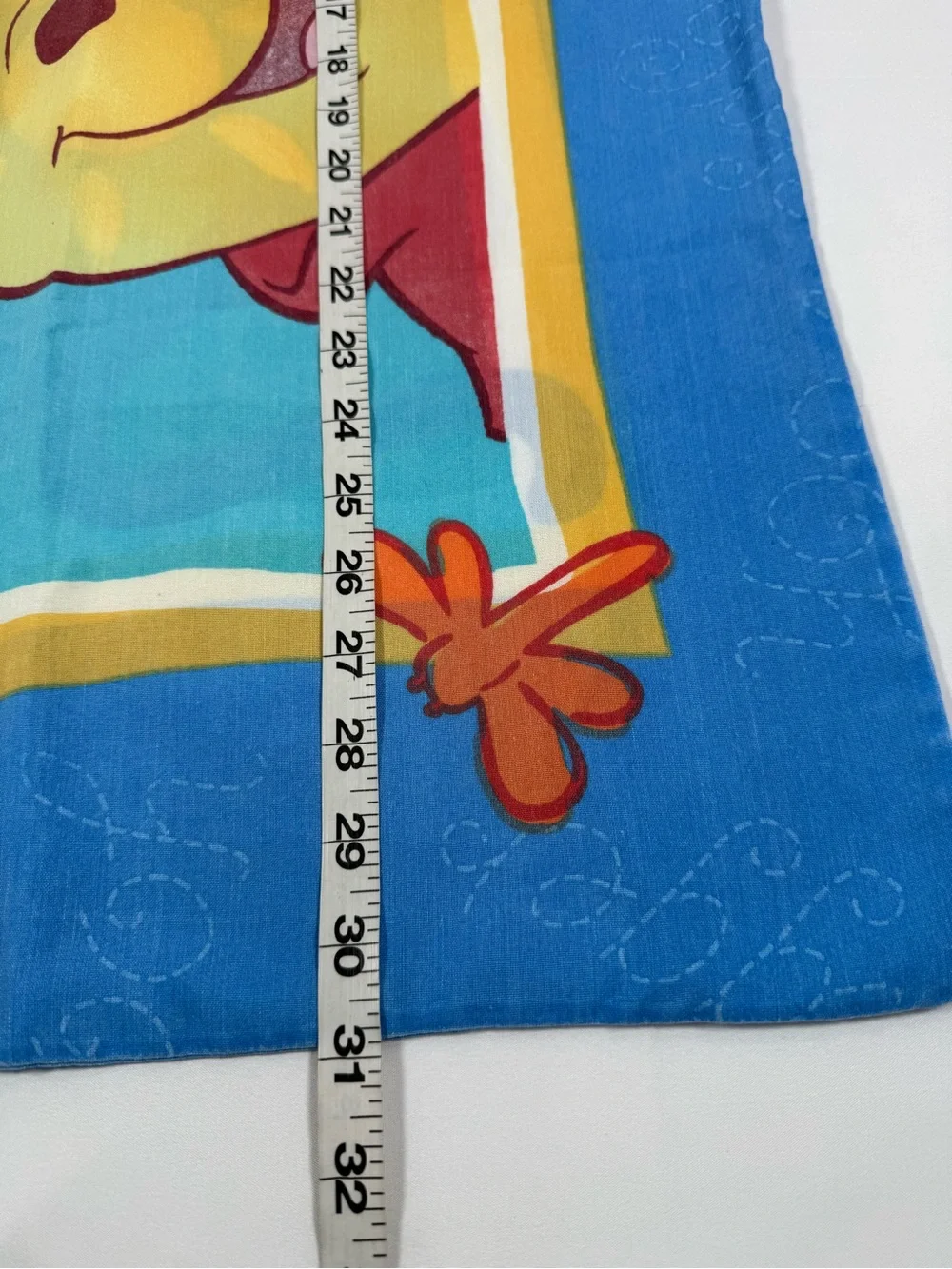 VINTAGE DISNEY Winnie The Pooh Standard Pillowcase Reversible USA 90s Classic